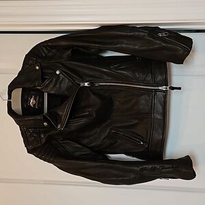 EUC. GENUINE HARLEY DAVIDSON Women's Leather Jacket